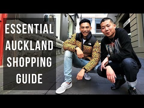 Shopping in Auckland New Zealand