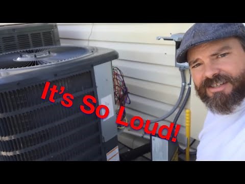 Loud Scroll compressor on start up.