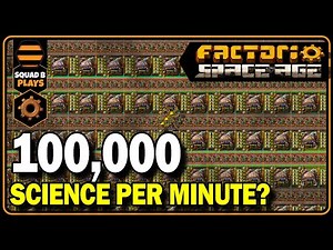 Factorio Space Age Solar System Megabase: The 100k Science Push