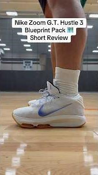 Nike Zoom G.T. Hustle 3 “Blueprint Pack” On Feet & In Hand Looks - Short Review #shorts #nike