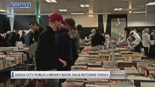 Sioux City Public Library Book Sale Returns Today | Haystack News