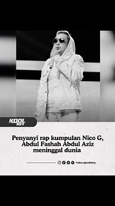 Penyanyi rap yang juga anggota kumpulan Nico G, Nico, 52, meninggal dunia dalam tidur di Kampung Baru, di sini, kira-kira jam 11 malam tadi. Berita pemergian Allahyarham Nico atau nama sebenarnya, Abdul Fashah Abdul Aziz disahkan oleh bekas pengurusnya, Ayob Abd Majid. #Kool101 #SemasaDanSosial #MuzikYangFamiliar #Berita #isusemasa #isuterkini Sumber: @beritaharian | Kool FM Malaysia