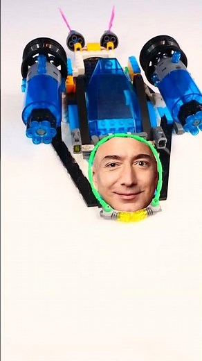 I made my own lego set with the pieces from a real set..