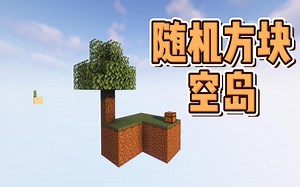 MC随机方块空岛#1 每过3分钟随机重置方块！！
