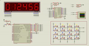 PIC16F887 TM1637 Display and Key Scan Example using XC8