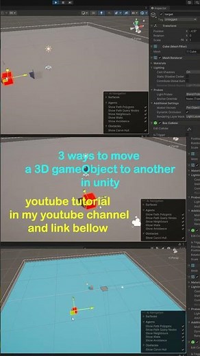 Unity Tutorial: Make a GameObject Follow Another (Easy & Quick)"