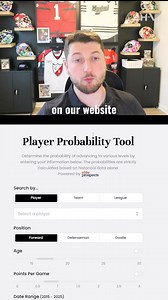 AHA Player Probability Tool: Quick Tutorial 👨‍💻 Link can be found here: https://app.ahadvising.com #ahadvising #ahaplus #advising #advisor #hockey #hockeyplayer #probabilitytool #tutorial | Advancement Hockey Agency