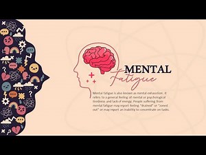 Mental Fatigue Animated PowerPoint Template