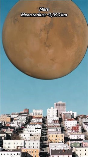 What If Mars Came Close to Earth (Simulation)