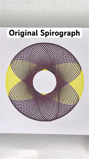 This Two-Colour Spirograph Is Hypnotic!