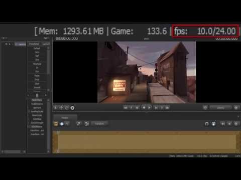 How to increase fps in Source filmmaker for camera