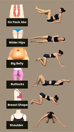 The Most Easy Workout for Slim Body & Reducing Body Fats l Fix Belly Fat & Posture FAST! 🔥 #shorts
