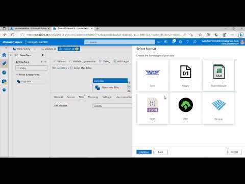 How to Split the Data based on Region Name using Azure Data Factory