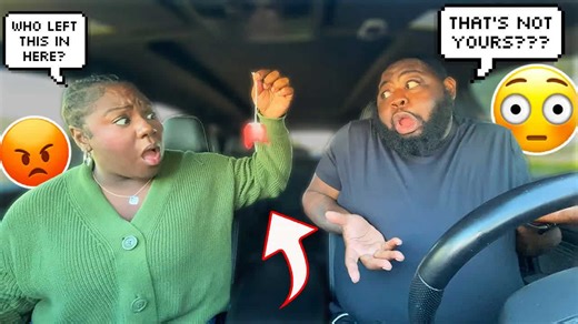 My wife found a used tampon in the car *prank*