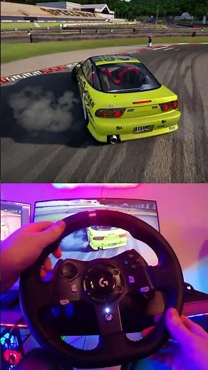 REAL DRIFT COMP TRACK! Learning To Drift in Assetto Corsa (Day 10)! #thedonbro #shorts #assettocorsa