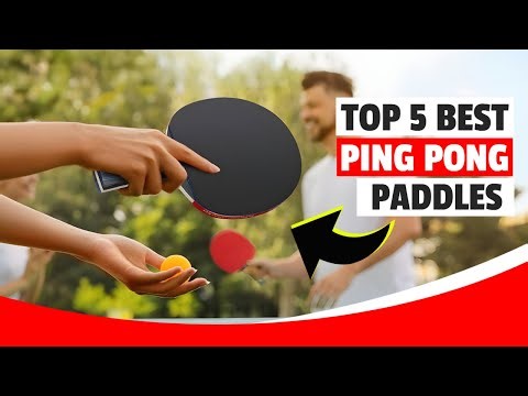 Best Ping Pong Paddles 2025 | Top 5 Table Tennis Rackets for Beginners & Pros