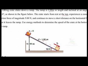 Freshman Physics block on a ramp
