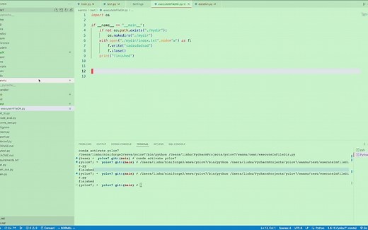 vscode和pycharm一样的方式运行代码
