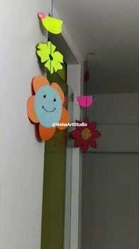 Preschool Decoration preparation Ideas #craft #diy #art #flowers #school #preschool #short#drawing