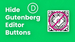 How To Hide The Gutenberg And Standard Editor Buttons In Divi - Tutorial by Pee-Aye Creative