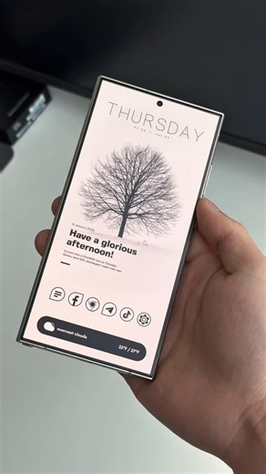 67K views · 1.1K reactions | Black and White Ink Screen - Smart Desktop Theme" When KWGT widgets meet Smart Desktop, the degree of freedom is directly maximized. It can do anything you can't think of. The icons are placed at the back. #Samsungs24ultra #Content Inspiration Search #Mobile Desktop | Trendy Tech Review | Facebook