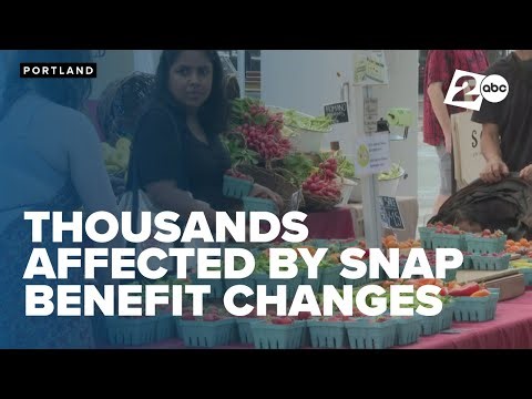 SNAP changes in Oregon in effect, impacting thousands of families statewide