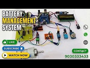 Battery Management System (Embedded) | Final Year Embedded Systems Major Project 2026 🔋