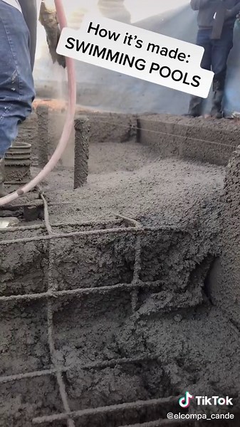 DIY Shotcrete Pool Construction for a Fun Poolside Party