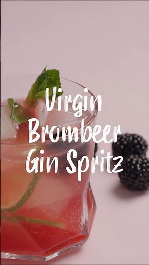 Virgin Blackberry Gin Spritz - Migusto Recipe