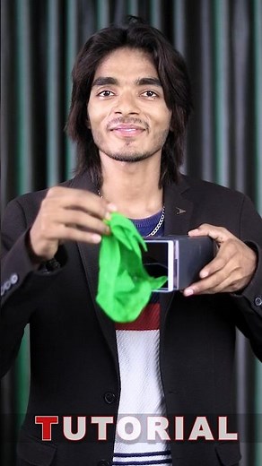 Handkerchief Production Magic Trick Tutorial 😳 Shaky Song #magic #shorts #youtubeshorts