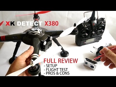 XK Detect X380 GPS QuadCopter Drone Full Review - [Setup, Flight Test, Pros & Cons]
