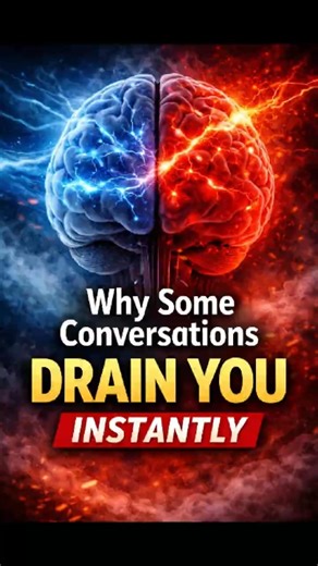 Mind Patterns: Why Some Conversations Drain You Instantly | #psychology #humanbehavior #facts