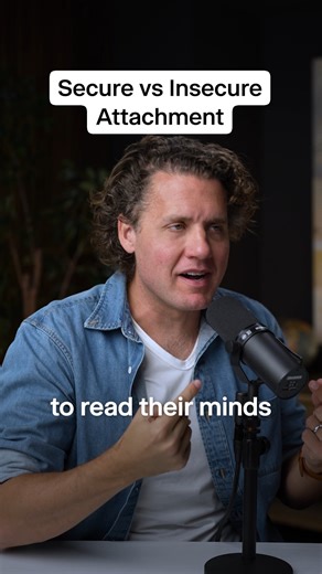 Mark Manson on Instagram: "Secure vs Insecure Attachment"