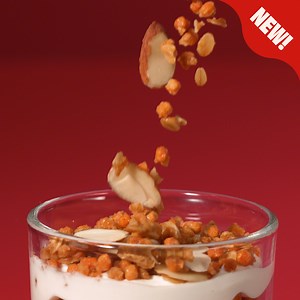 Enjoy the sweet, delicious crunch of NEW protein-packed granola. | Post Cereals