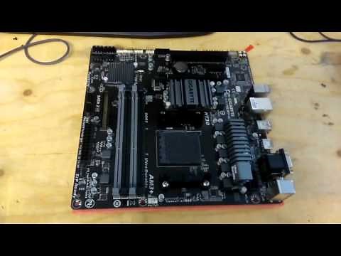 GA-78LMT-USB3 Rev6.0 - Initial Set Up and Test