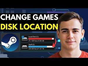 Steam - How To Move Games From a Drive to Another (2025)