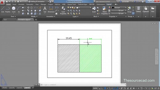 了解AutoCAD中的注释性对象和比例