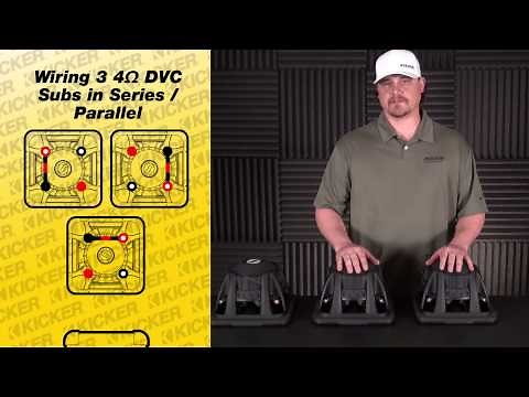 Subwoofer Wiring: Three DVC Subs in Series Parallel