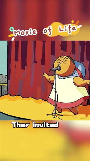 The woman’s singing voice possessed magical powers. #animate #shorts #animation