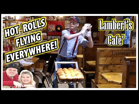 The Restaurant That Throws Rolls At You - Lambert's Café