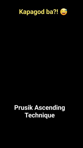 Prusik Ascending Technique (Chicken Loop Ascending) *rope grab #BumberongTagasanay #bumberongnagsasanay #buhaytactics #buhaybumbero #fypシ゚viralシ #reelsvideo #followers #brrt #rescue #nfti | McBonz
