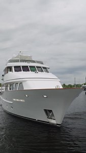 [2005 Conrad 88 DRIVEN] This 88ft Conrad Motor Yacht embodies timeless elegance and contemporary luxury. With over $2.4 million invested in upgrades and maintenance, including a recent refit in March 2024, this vessel exudes sophistication. Built with Northern European pedigree to US Specification, it features a steel hull, aluminum superstructure, and ASEA converters. Boasting 195 Gross Tons and a range of 2500 nautical miles at 11 knots, Contact HMY Yacht Sales Professional Simon Graham (@simo
