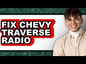How to Fix Chevy Traverse Radio (Only Way)