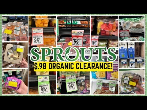 Sprouts 💚 $.98 CLEARANCE + HAUL🤩 Sprouts Luxury On A Budget