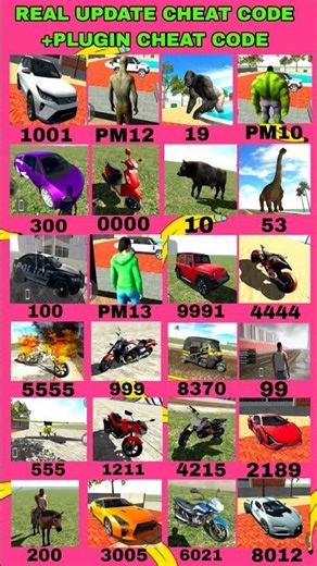 Real code 💥 Indian bike driving 3d all new cheat code update + plugin cheat code