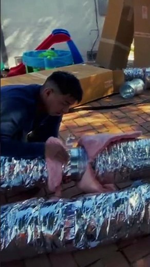 Crawl Space Vapor Barrier Installation and Air Duct Replacement, in Redwood City, Bay Area CA