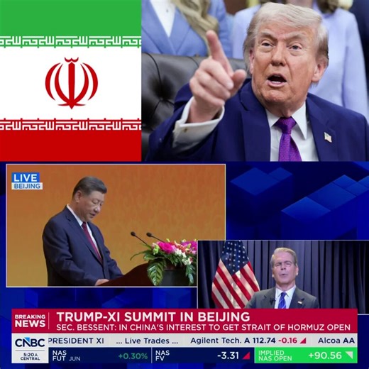 Please understand what’s happening here.Trump is putting an economic squeeze on Iranian oil, and it’s working.He has cut off the rest of the world from their oil, stripped them of their status in the CRINK, and forced everyone to buy oil from us.He’s secured the Greenland deal, the Straits of Malacca, Venezuela, with Cuba next, then Panama.This is about restructuring the world order in favor of the United States. And it’s working.