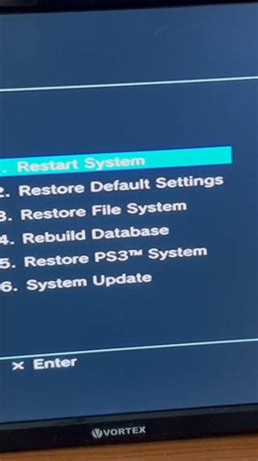 How to put PS3 Super Slim in Safe Mode