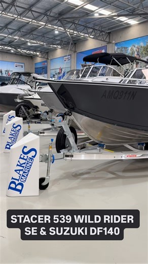 Stacer 539 Wild Rider SE & Suzuki DF140 handed over to new owners today. Summer is just around the corner so give us a call & get yourself into a new Stacer package. 🔥👌 #blakesmarine #stacerboats #suzukioutboards #jointhestacerrevolution | Blakes Marine