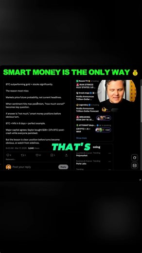 Smart Money is Loading Up on Bitcoin 📈